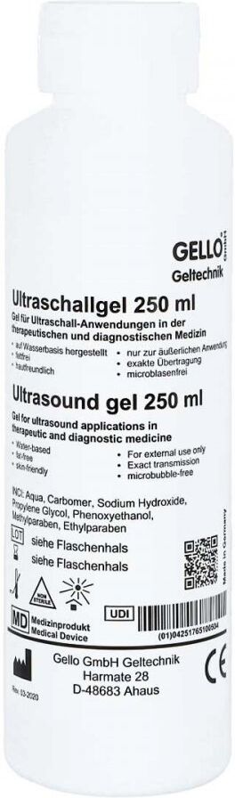 Ultraschall Gel