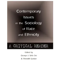 Contemporary Issues in the Sociology of Race and Ethnicity, Fachbücher von George J. Sefa Dei, Meredith Lordan, Shirley R Steinberg