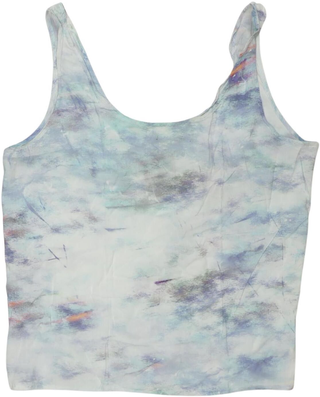 Kauf dich glucklich Damen Top, Mehrfarbig, Gr. L, kein / Etikett - Second Hand