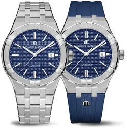 Maurice Lacroix Aikon Strap-Promotion Date Herrenuhr AI6008-SS00F-430-C
