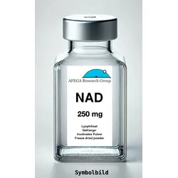 250 mg NAD (β-Nicotinamidadenindinukleotid  oxidierte Form; CAS 53-84-9) - 1 Inj. Fl. Trs. in 10 ml - Ampulle - Rückgabe ausgeschlossen! - Importware