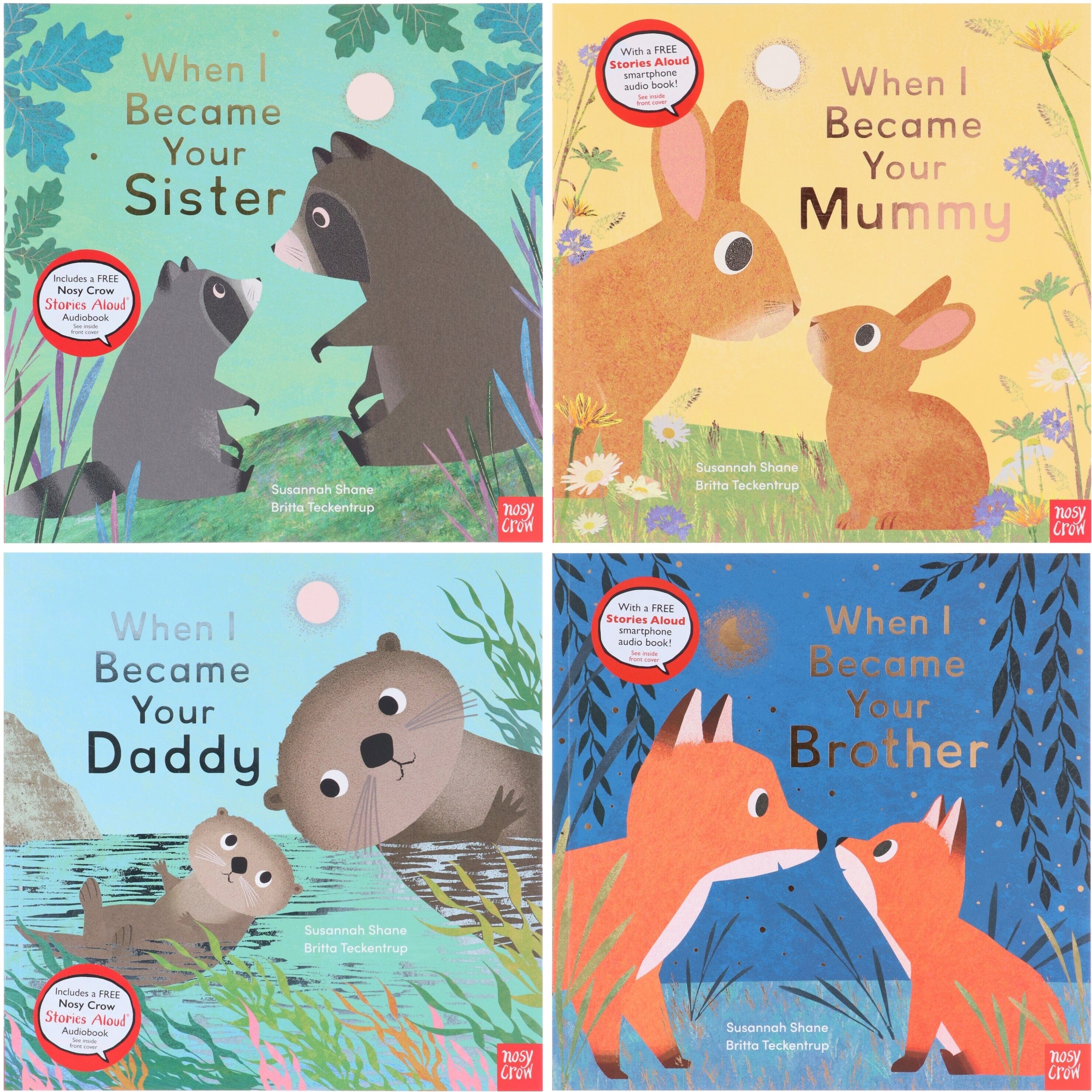When I Became Series By Susannah Shane Illustrated 4 Picture Books Collection Set - Ages 2-5 - Paperback Nosy Crow Ltd