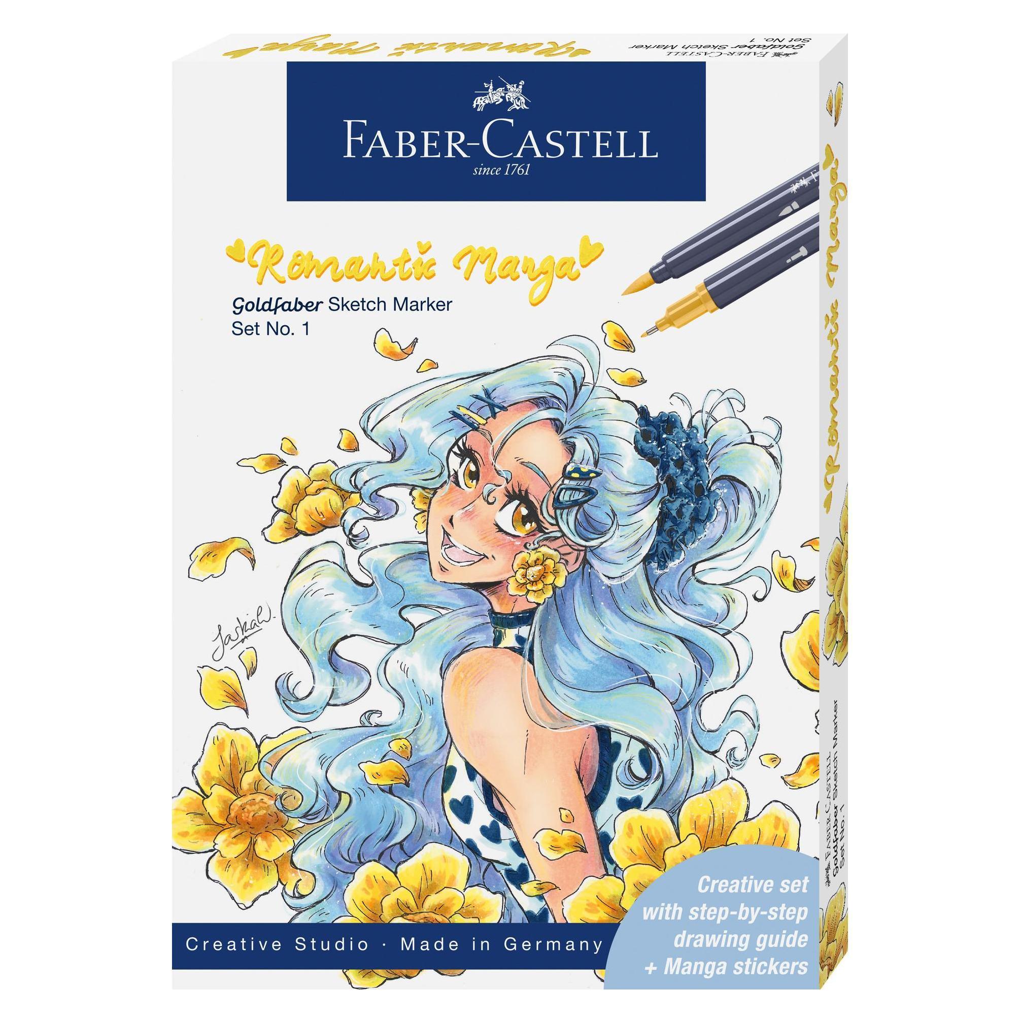 Faber-Castell Goldfaber Sketch Marker, Collection No. 1. (8x) (164701)