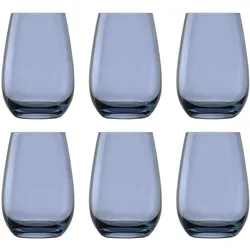 Ich-zapfe Farbige Trinkgläser Bla 465 ml, Trinkgläser, Grau, Blau