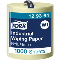 Tork Papierwischtücher Grün W1, Saugfähig, 1 × 1.000 Blatt, 129364