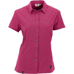 MAUL Agile 3XT - Damen Kurzarm- Funktions-Bluse lila - 40