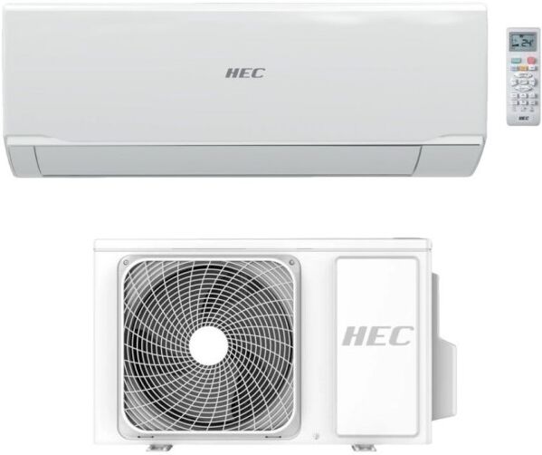 Hec by Haier Climatiseur Monosplit Tide R 12000 btu HEC35RECO-IN Wi-Fi Inverter R-32 Classe A++