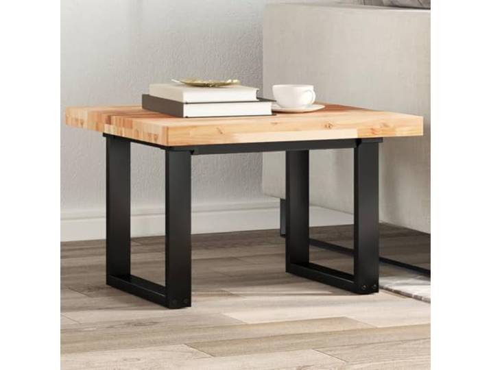 PTUGUOF Tischplatte Quadratisch 60x60x4 cm Massivholz Akazie Robust, Pflegeleicht, Vielseitig für Esstisch, Bistrotisch, Couchtisch