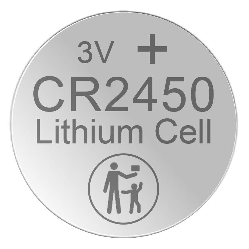 XCell LithiumKnopfzelle CR 5 STK (5 Stk., CR2450, 580 mAh) (377460)