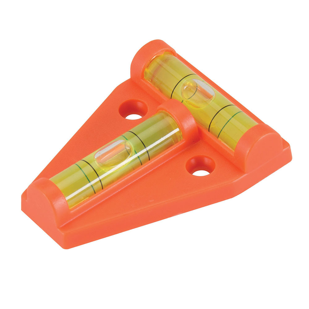 Silverline Mini waterpas met horizontale en verticale libellen, 60 x 45 mm