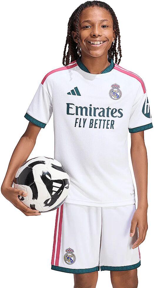Adidas Kinder Fußballtrikot Real Madrid Heim weiss   128 B
