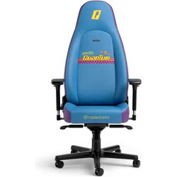 noblechairs ICON Gaming Stuhl - Fallout Nuka-Cola Quantum Edition, Gaming Stuhl, Schwarz, Blau, Mehrfarbig