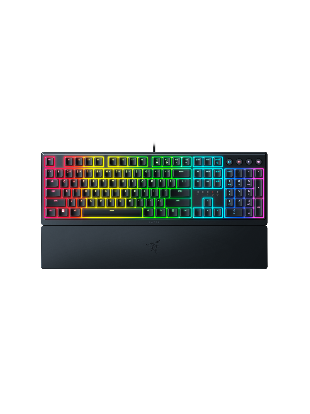 Razer Ornata V3 - US - Gaming Tastatur - Englisch (US) - Schwarz