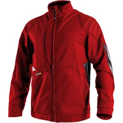 DASSY® Atom Arbeitsjacke - rot/schwarz - S