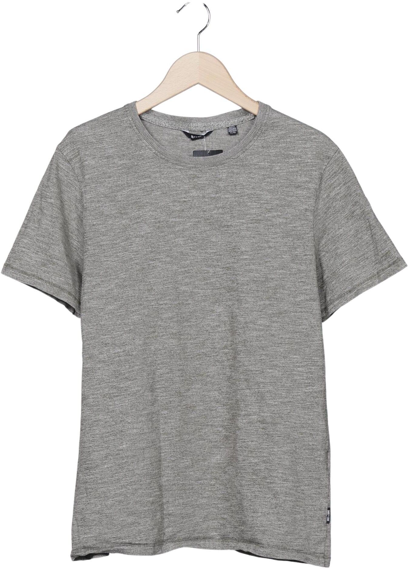 Only & Sons Herren T-Shirt, Grau, Gr. XL, Baumwolle - Second Hand