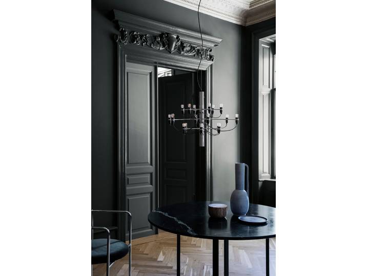 2097/18 LED Pendelleuchte Chrom - Flos - Wohnzimmer - Metall
