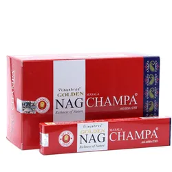 15g Golden Nag - Champa Incense