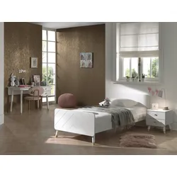 BILLY Jugendzimmer Set 3-tlg. best. aus: Bett 90 x 200 cm, Nachtkonsole und Schreibtisch