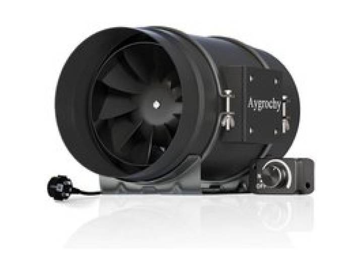 Extracteur dAir - GENERIC - Aygrochy 200mm réglable - Ø200 mm - 935 m³/h - Régulateur de vitesse