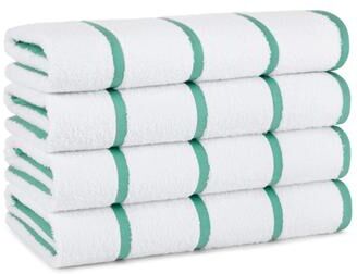 Arkwright Las Rayas 4-Piece Striped Beach Towel Set - 30x60