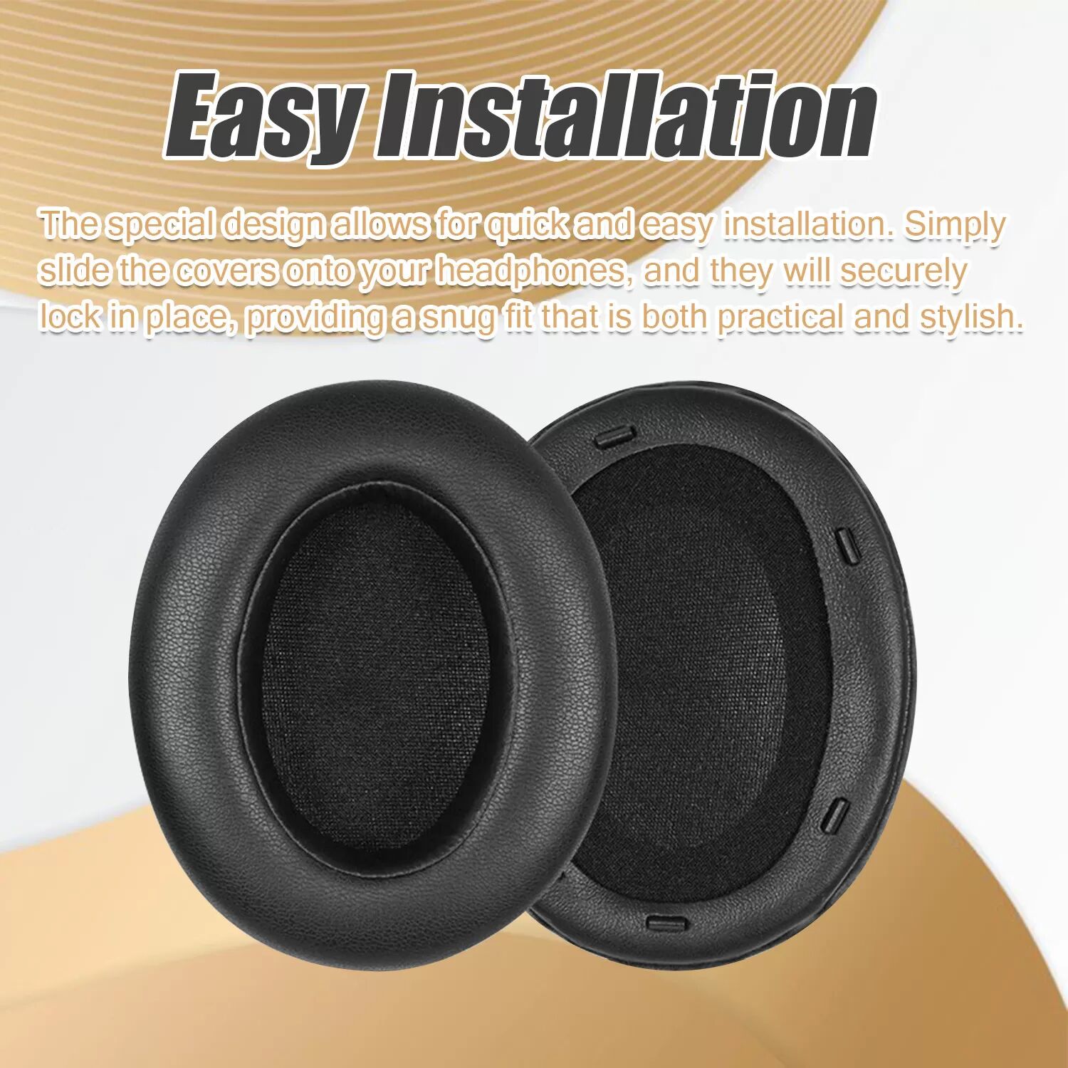 INF Ohrpolster für Sony WH-XB910N Schwarz