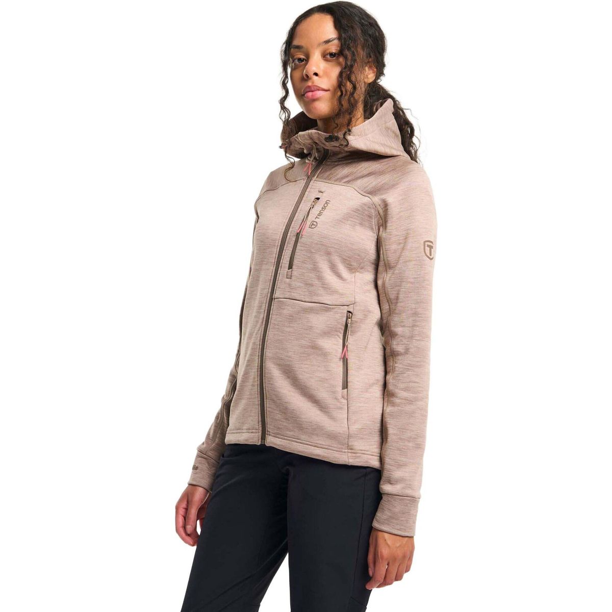 Tenson Nauka Hoodie Women taupe (724) L 465018523-724-6
