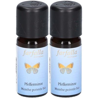 Farfalla Pfefferminze Äth/Öl Bio Grand Cru 10 ml x2 2x10 Ätherisches Öl