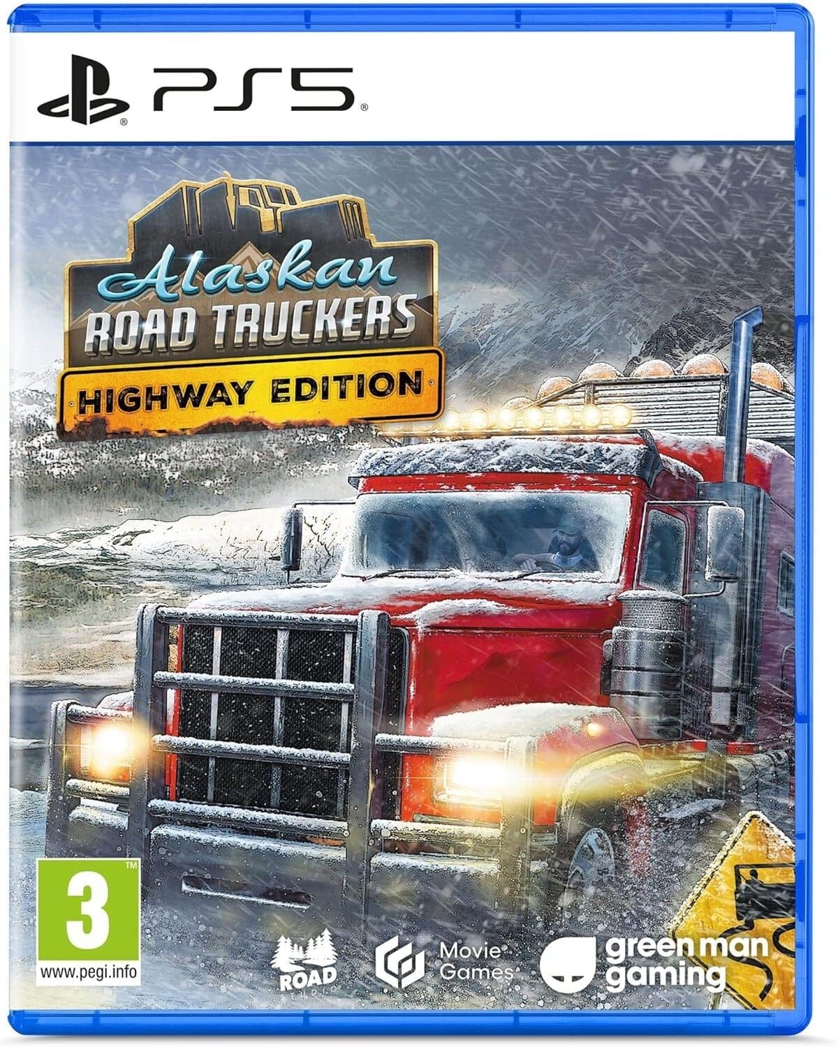 U&I ENTERTAINMENT Alaskan Road Truckers: Highway Edition PlayStation 5 (Disc) Game