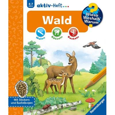 Wieso? Weshalb? Warum? aktiv-Heft - Wald, Taschenbuch von , Ravensburger Verlag GmbH, 978-3-473-32973-1