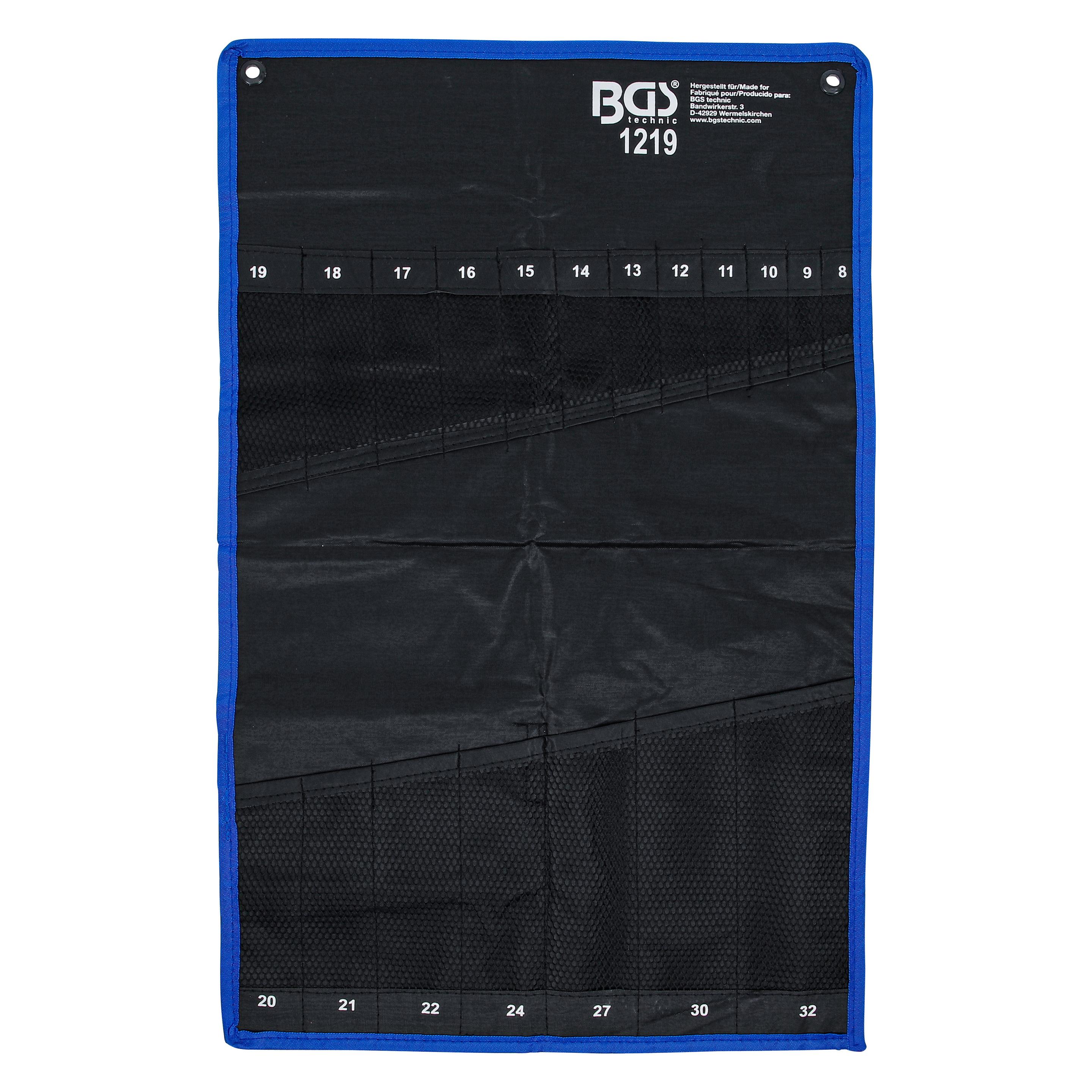 BGS Leertasche für Art. 1219 (1/2") (1219-LEER)