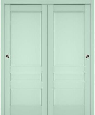 SartoDoors Veregio 7411   Bedroom Door Interior Door   Solid Wood   Hardware Set   36x80, Custom Bathroom Door Pantry Door