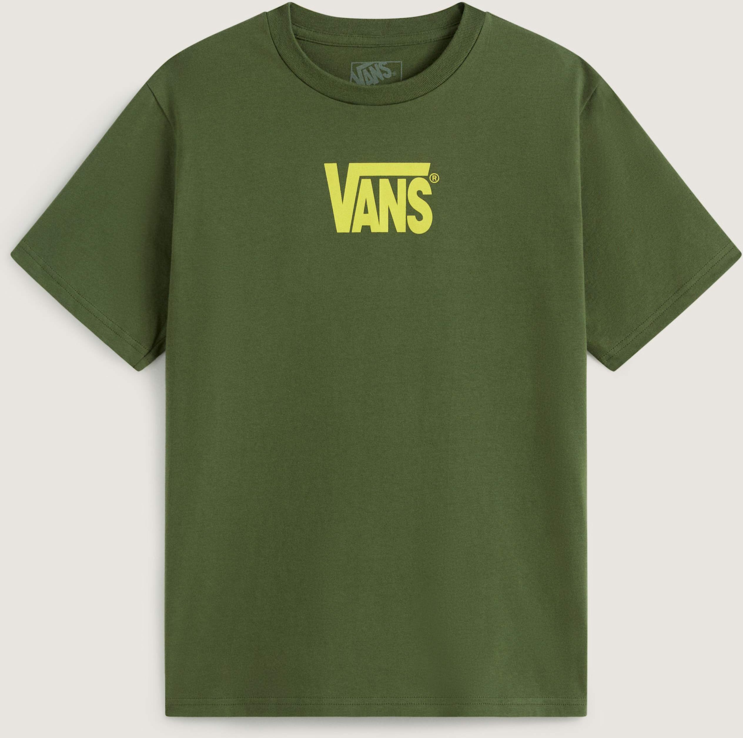 Vans "STRETCH LOGO SS" Kurzarm, für aktive Children, aus Baumwolle grün balsam M
