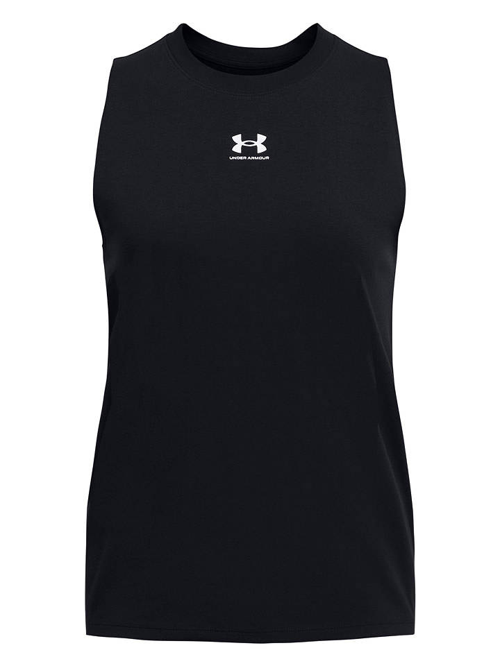 Under Armour Trainingstop "Campus Muscle Tank" in Schwarz - M