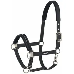 Eskadron Halfter Pin Buckle Basic black, Größe Pferd: Extra Warmblut