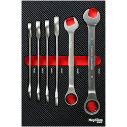 Werkzeugwageneinlagen Maul-Ring-Ratschenschlüssel Set 1