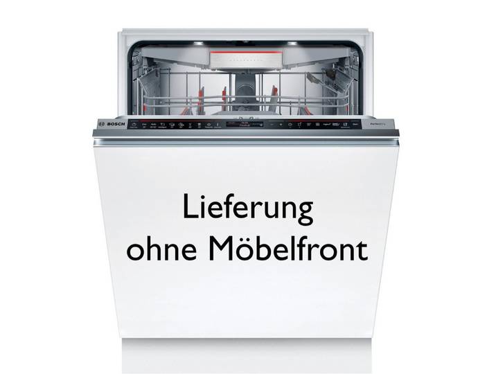 BOSCH vollintegrierbarer Geschirrspüler Serie 8 SMD8TCX04E, 14 Maßgedecke, Bessere Trocknung & weniger Energieverbrauch dank Zeolith, Time Light