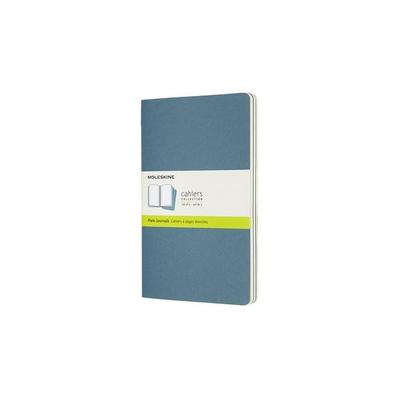 Moleskine Cahier Large/A5, 3er Set, Blanko, Lebhaftes Blau, Notizbuch von , Moleskine