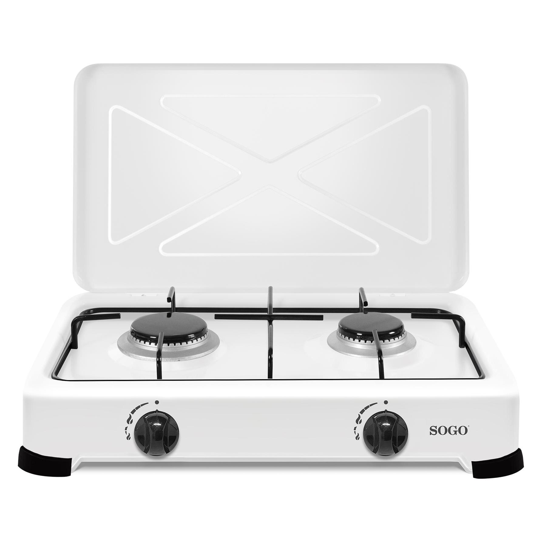 Sogo DUAL BURNERS - Consumption 135+109gr/h Power 1.85+1.5kw (COC-SS-10260)