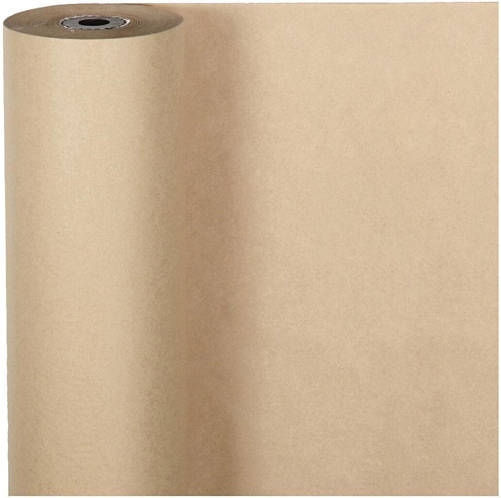 Geschenkpapier CREATIV COMPANY "50 cm x 100 m Natur", beige (nature), Naturpapier, Geschenkpapier, Geschenkpapier nature Einheitsgröße