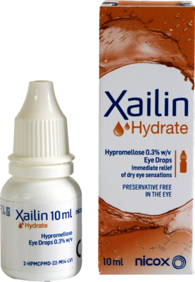 VISUfarma B.V. XAILIN Hydrate Augentropfen 10 ml 10713505