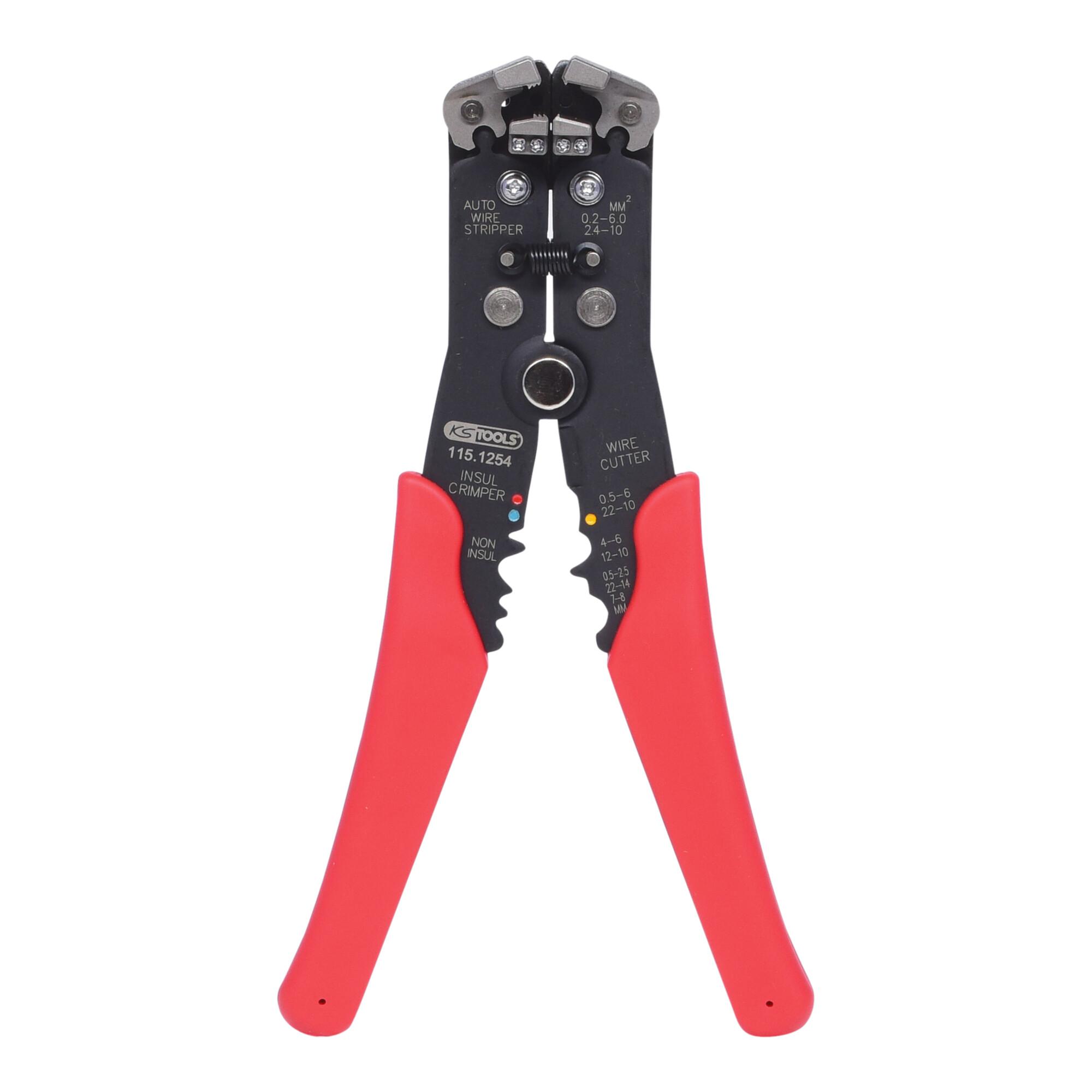 KS Tools Automatik-Abisolierzange,0,2-6mm (115.1254)
