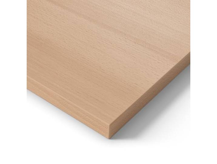 Ergotopia® Tischplatte Buche 180 cm, robuste Schreibtischplatte ideal für höhenverstellbare Schreibtische - Holzplatte gefertigt in Deutschland - 25 mm Bürotischplatte