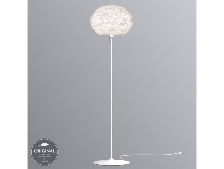 UMAGE Designer Stehlampe Eos, weiß / opal, für Wohn- / Esszimmer, Aluminium, Design, Stehlampe