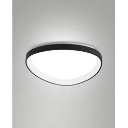 Fabas Luce Quirk Deckenleuchte 3789-65-101 Schwarz IP20
