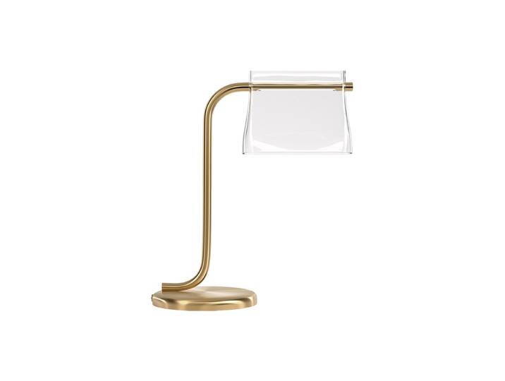 LED Design Tischlampe „Cabaret“ Gold, Transparent Maytoni