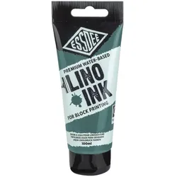 Essdee, Künstlerfarbe + Bastelfarbe, Linoldruckfarbe viridian 100mlLinoldruckfarbe rot 100ml (100 ml)