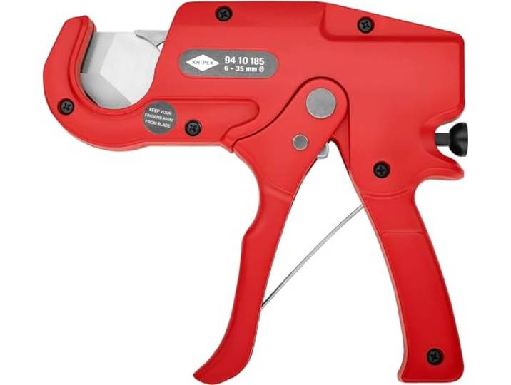 KNIPEX Pijpsnijder voor kunststof buizen 185 mm, 94 10 185