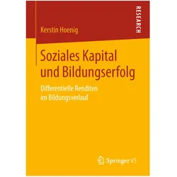 Soziales Kapital und Bildungserfolg, Fachbücher von Kerstin Hoenig