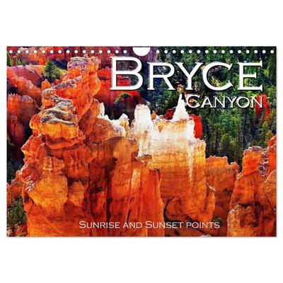 Bryce Canyon, Sunrise and Sunset points (Wall Calendar 2027 DIN A4 landscape), CALVENDO 12 Month Wall Calendar