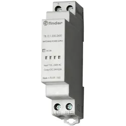 Finder, Systemstromversorgung, Hutschienen Netzteil (DIN Rail) Schaltschrank Schaltnetzteil 12V/12W